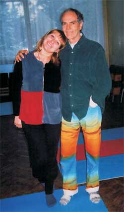 Основатель метода Леонард Орр и ведущая семинара Евгения